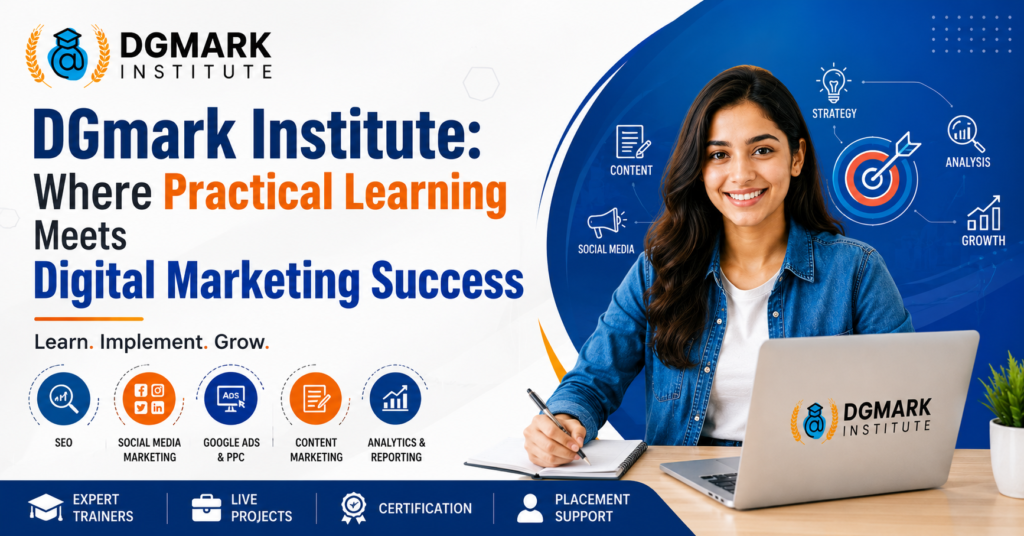 DGmark Institute: Where Practical Learning Meets Digital Marketing Success